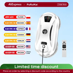 PuRuiKai Ultra thin Robot vacuum cleaner