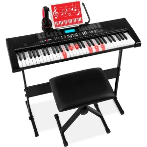 61-Key Beginners Complete Electronic Keyboard